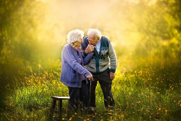 Чистая и честная любовь живет и в старости