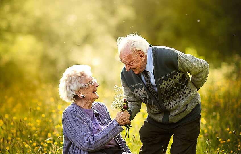 Чистая и честная любовь живет и в старости